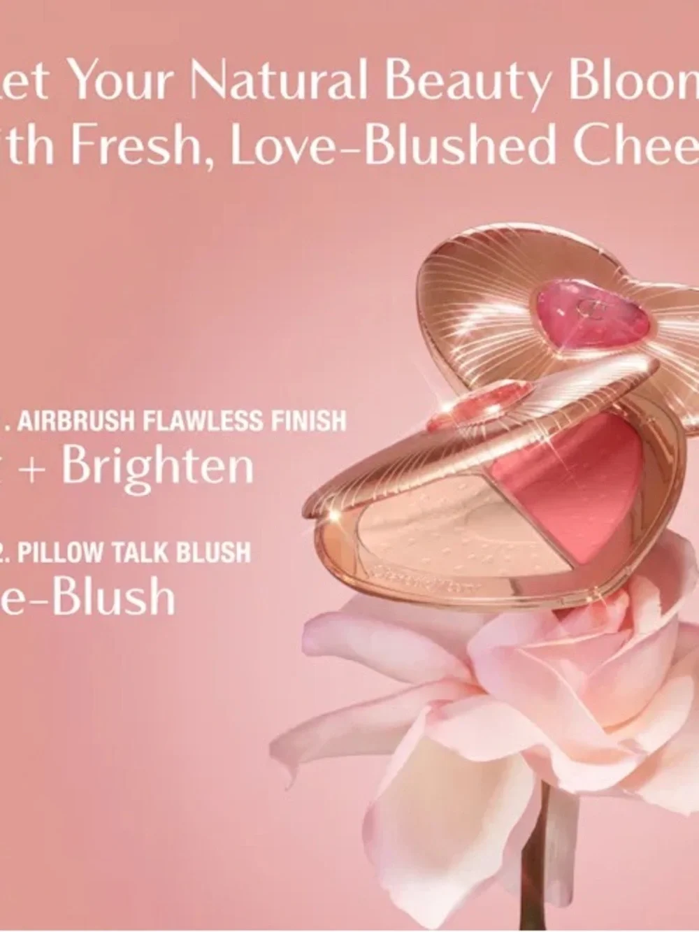 Charlotte Tilbury PILLOW TALK BEAUTY SOULMATES PALETTE Flawless Pink